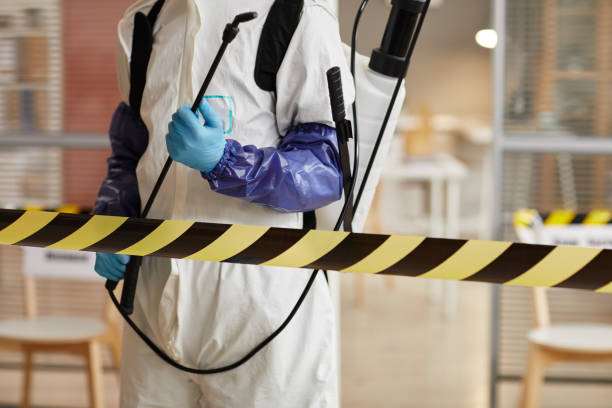 Professional Crime Scene Cleanup technician working in Louisville, IL